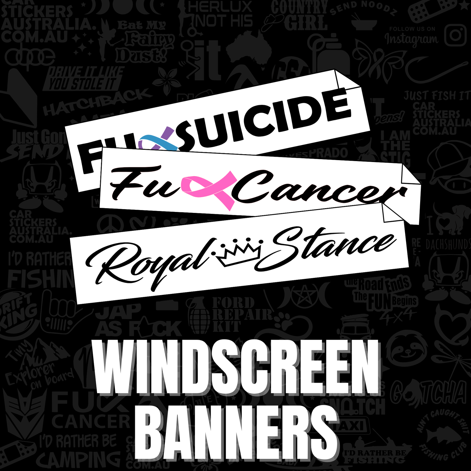 Windscreen Banners