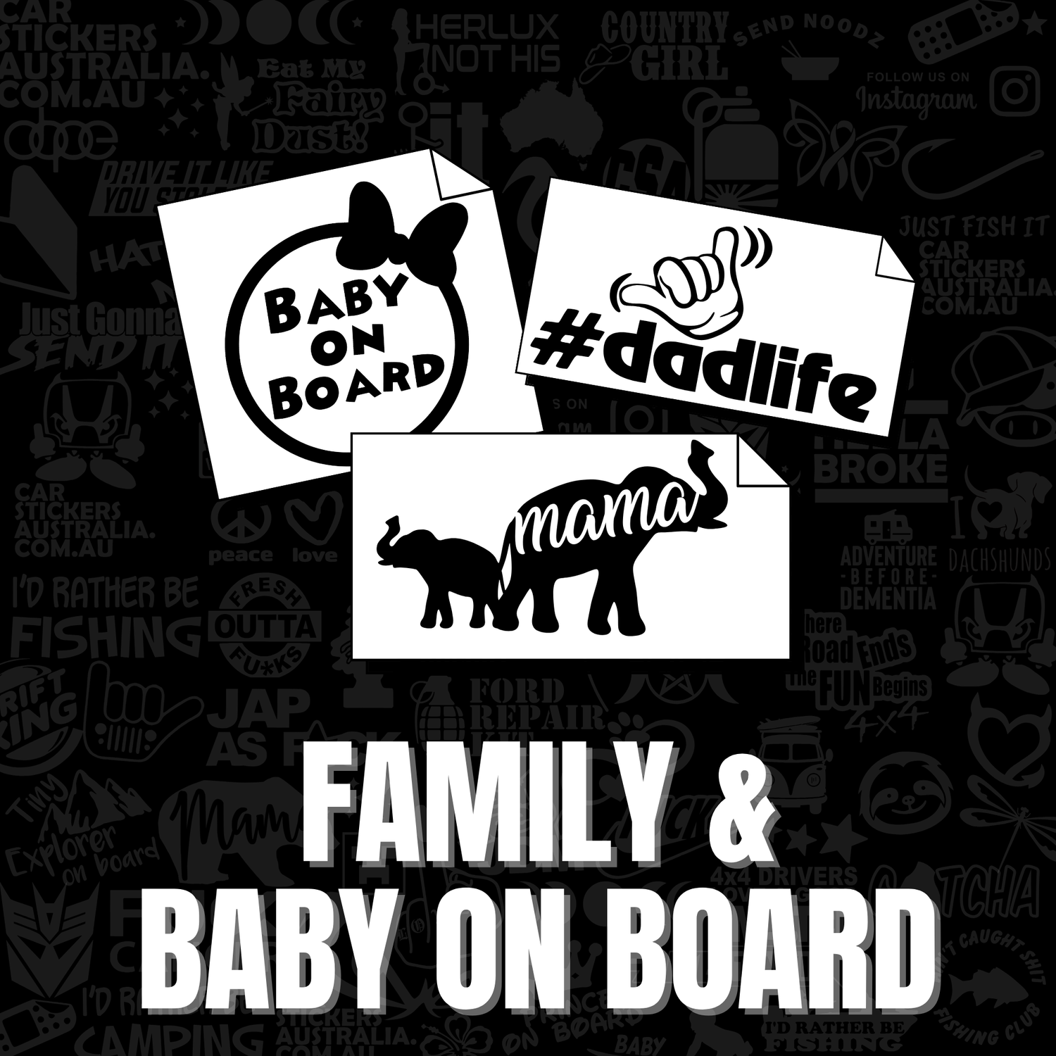 Family & Baby On Board