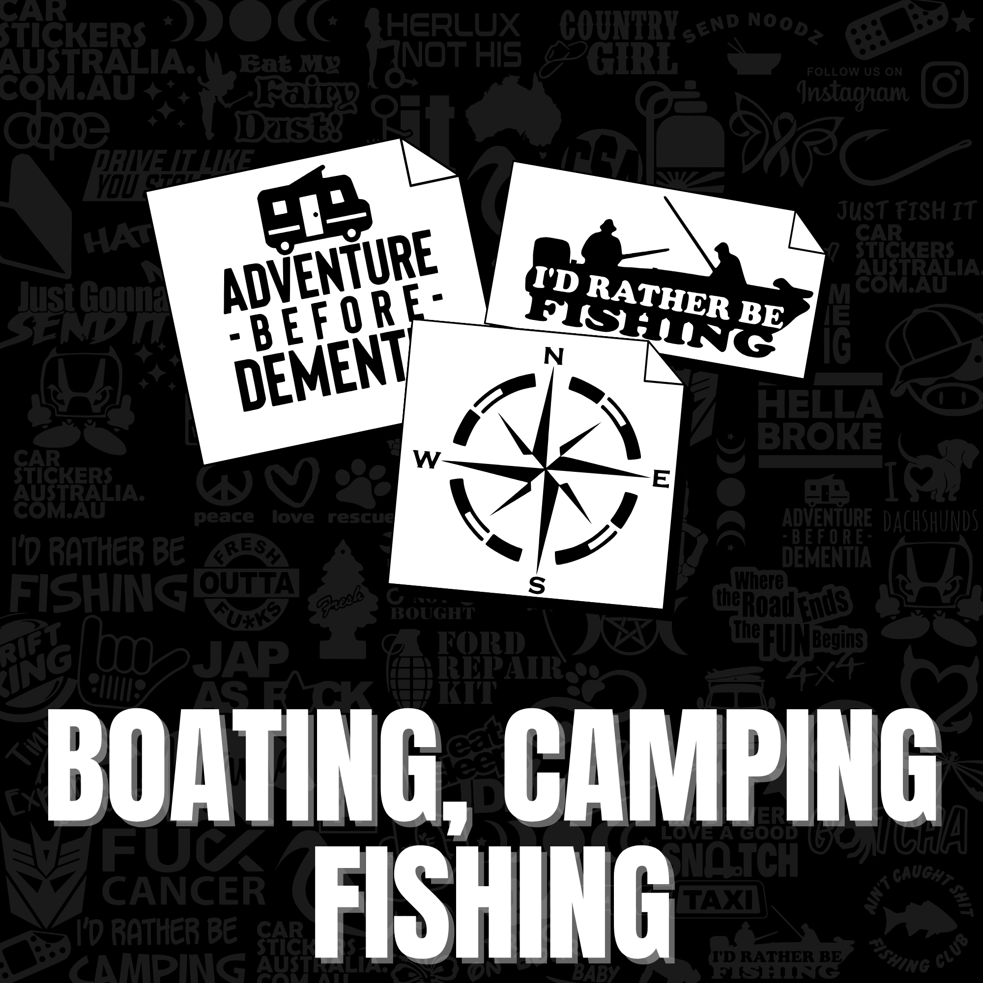 Boating, Camping, Fishing – CarStickers Australia