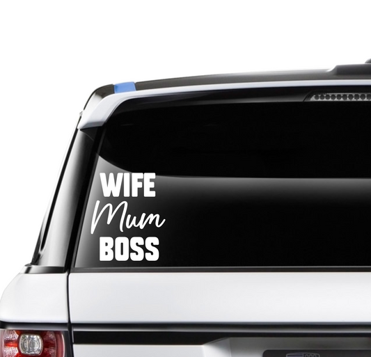 Wife Mum Boss