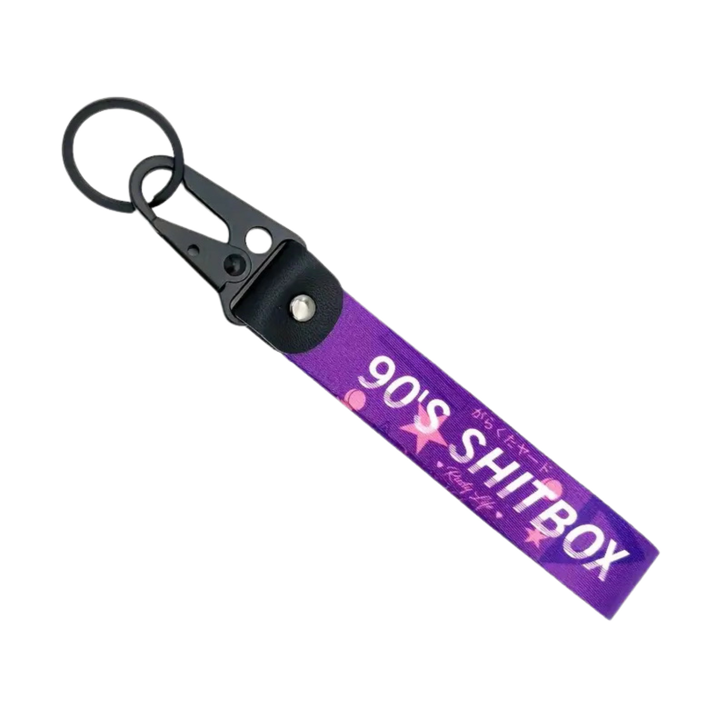 90s ShitBox Wrist Strap Premium Keyring