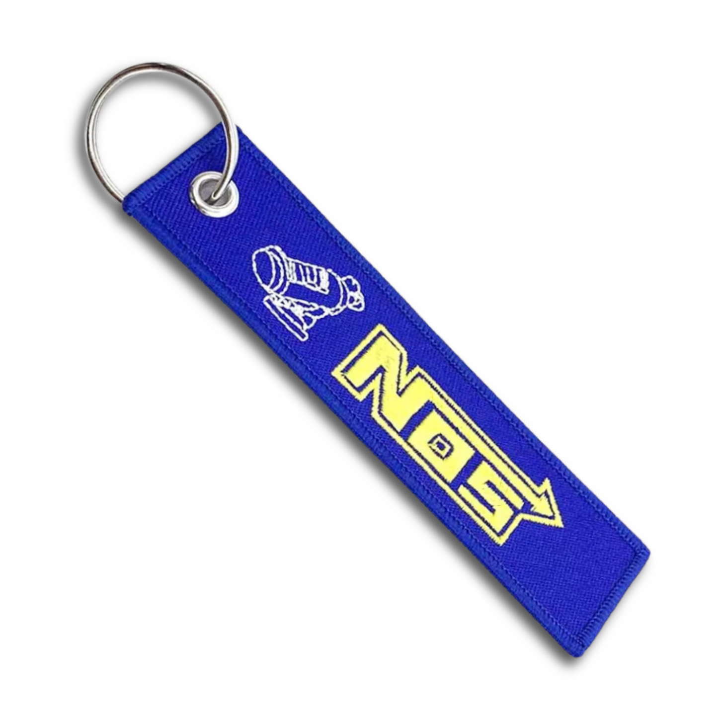 Nos Keyring Jet Tag