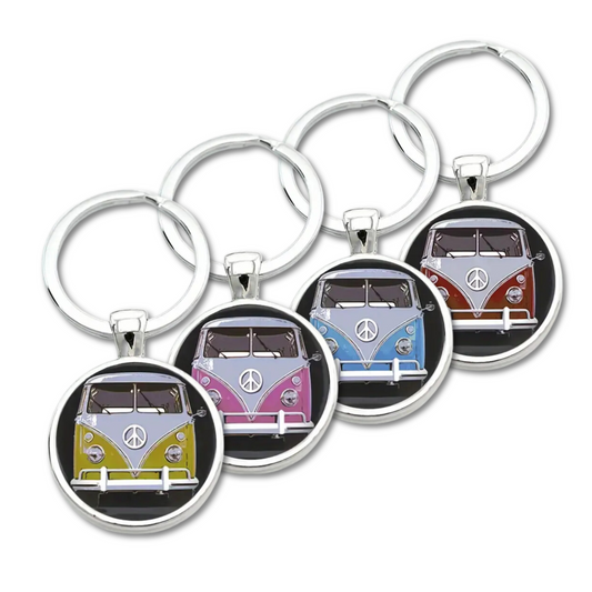 Hippy Bus Keyring