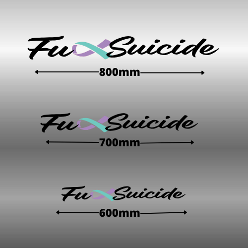 Fuck Suicide Banner (Style 2)