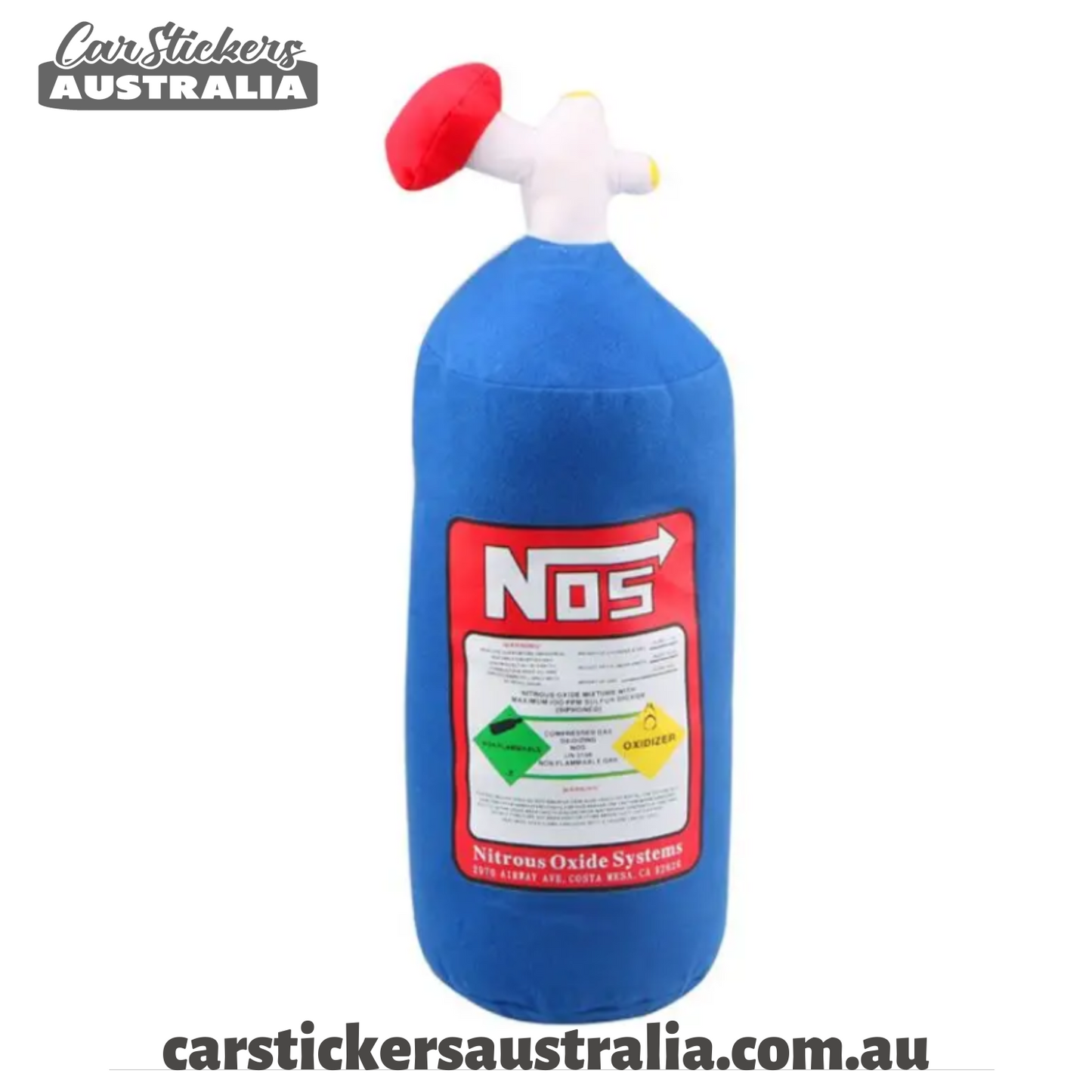 Nitrogen Nos Car Headrest Cushion Plushy