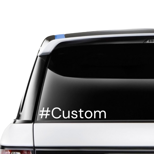 Create Your Own Custom #Hashtag