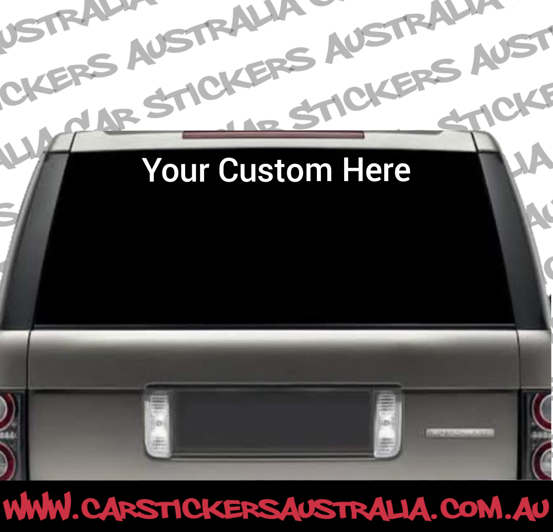 Create Your Own Custom Decal - 600mm